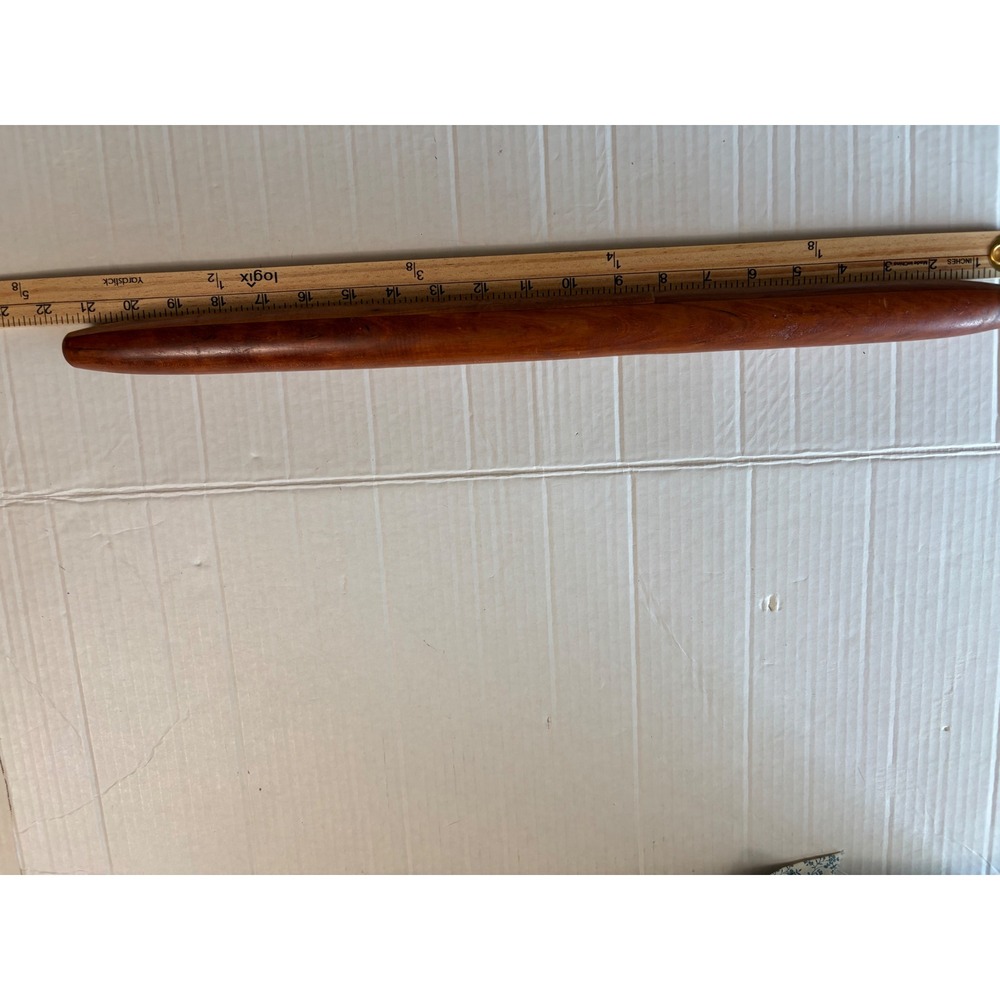 Handcrafted Wooden French Rolling Pin 21.5 inch Artisan Pastry Roller